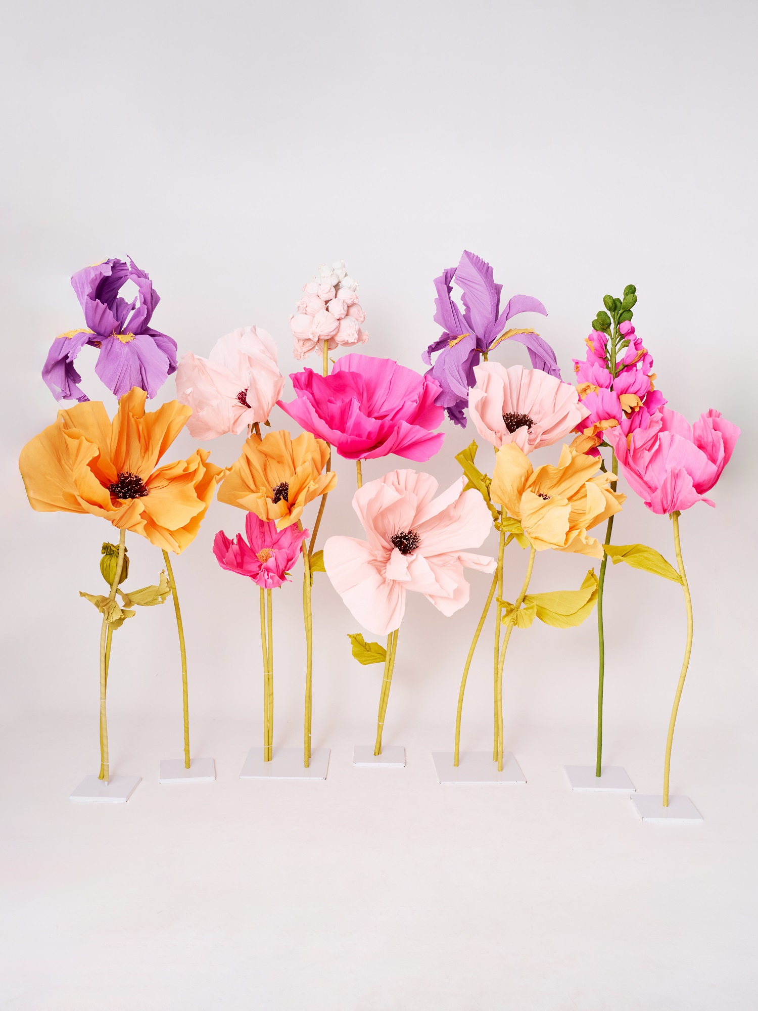 Bright Giant Flowers Set